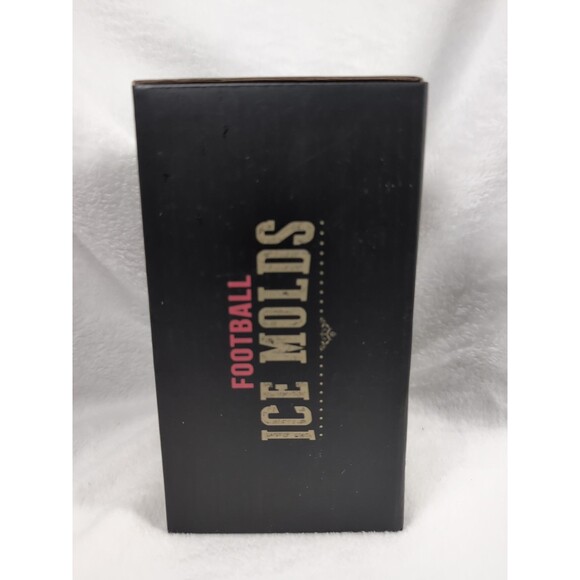 Football Ice Molds 2.5" Set Of 2 THE ORIGINAL FUN WORKSHOP - Picture 2 of 4